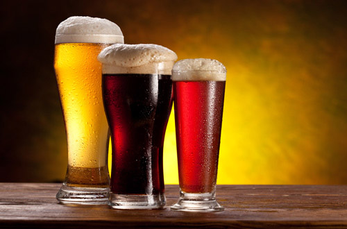 Auswahl an verschiedenen Bierverkostungen und Bierbraukursen